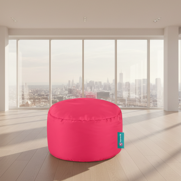 Buff waterproof Bean bag - Pink  - 30x30x30 cm