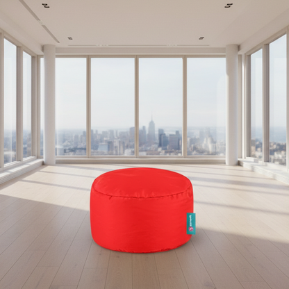 Buff waterproof Bean bag - Red  - 30x30x30 cm