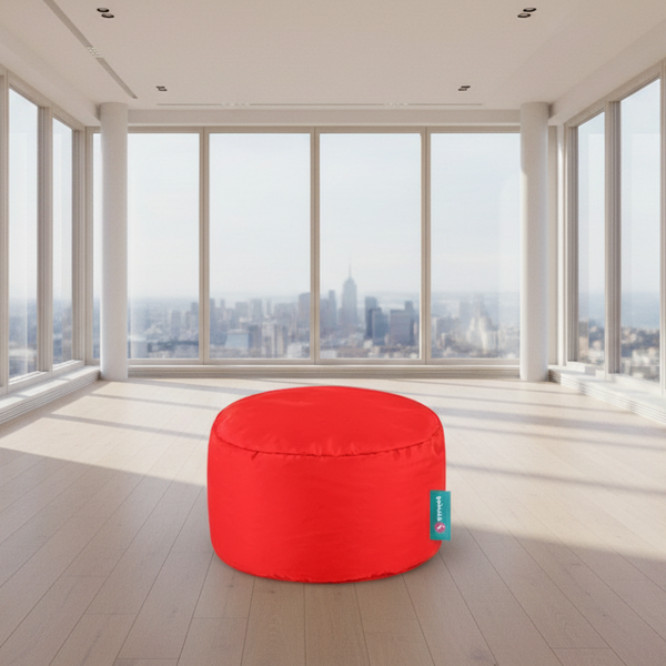 Buff waterproof Bean bag - Red  - 30x30x30 cm