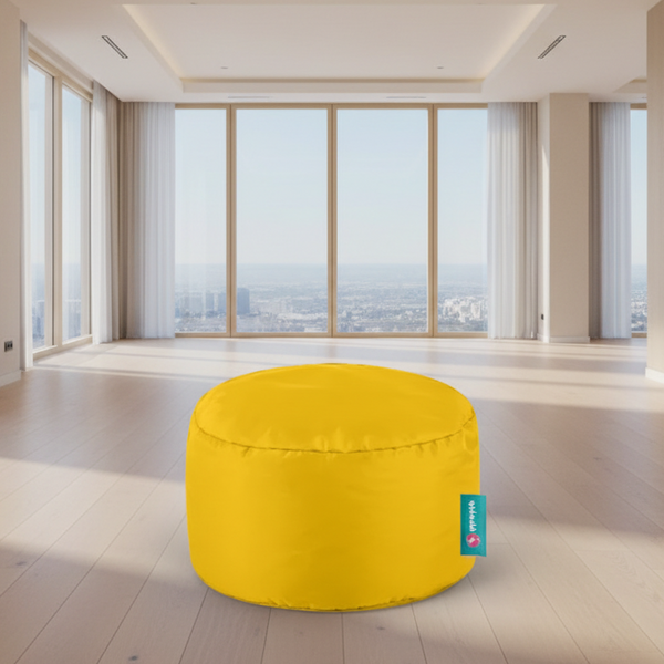 Buff waterproof Bean bag - Yellow - 30x30x30 cm