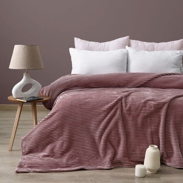 دفايه - قطيفه - متعدد الألوان - 240×220 سم