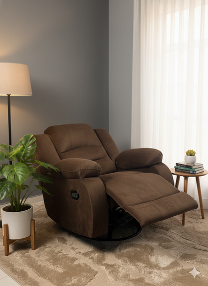 لزى بوى - 3 حركات - بني - 90x60x90 سم