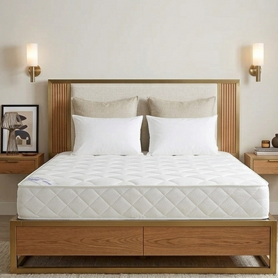 مرتبة أمريكان مزوذه بسطحين علويين فاخر (2pillow top) One&One مقاس 150 × 195 × 37 سم