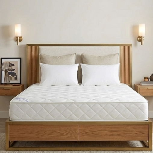 مرتبة One&One  أمريكان مزوذه بسطح علوي فاخر (1pillow top)  - 200 × 195 × 32 سم، 