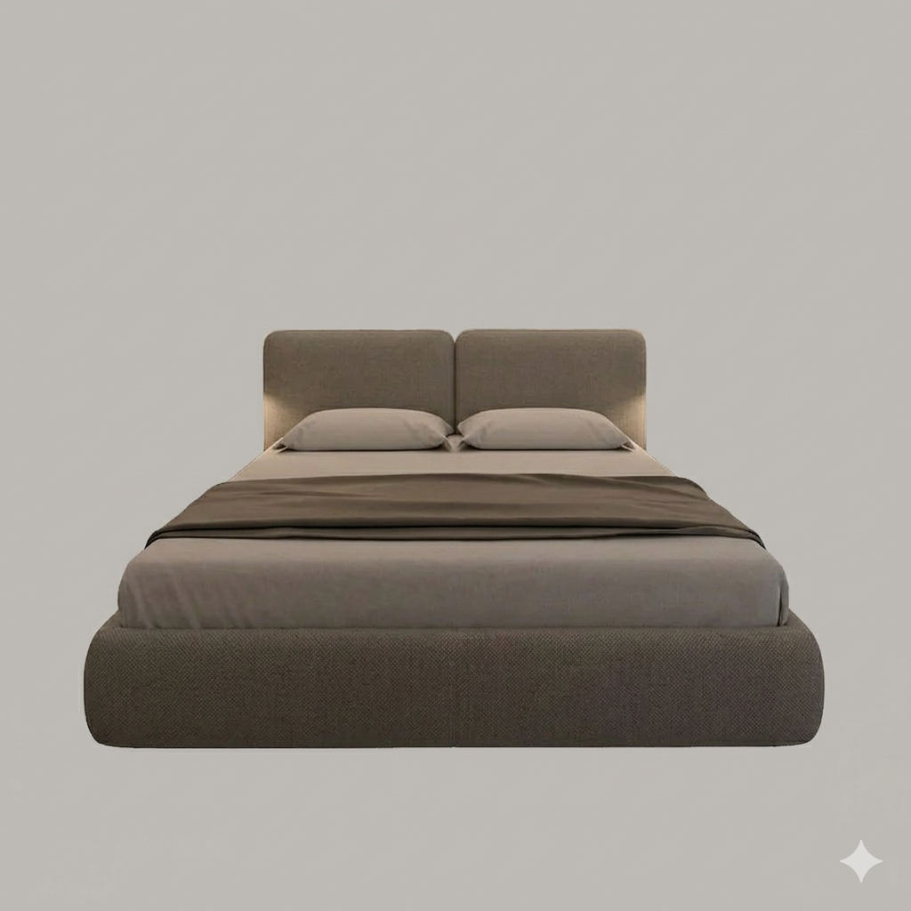 Bed-MDF Wood-Beige_Multi Size