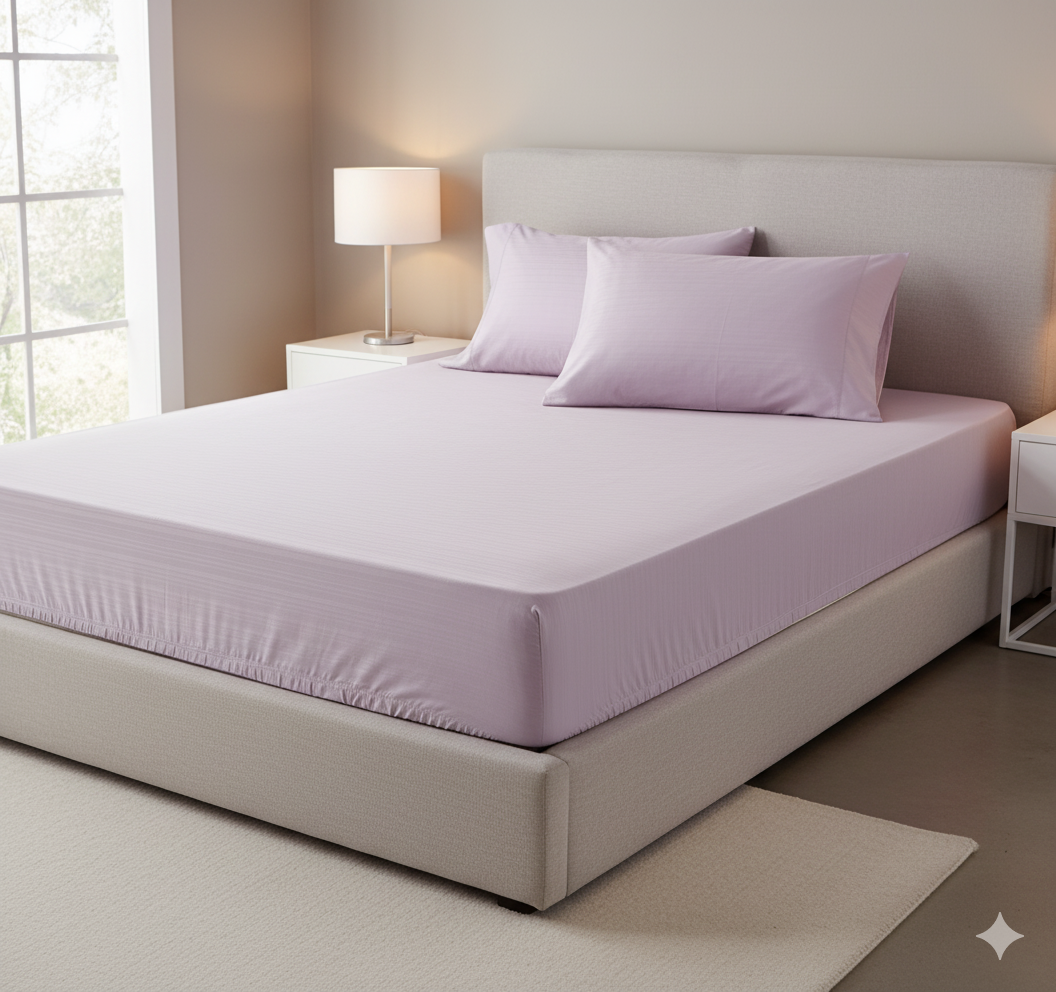 Bed Sheet - Cotton - Set 4 pieces - Multi Color - 160 cm