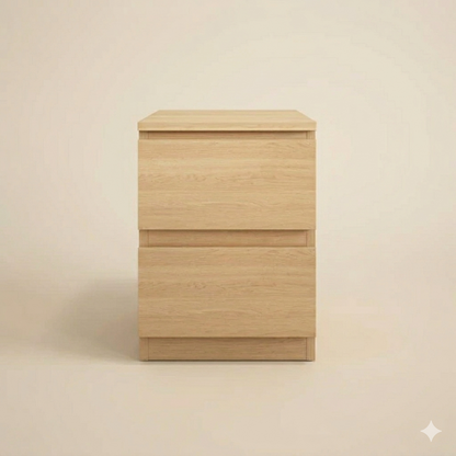 Commode - MDF Wood - Beige - 49x40x72 cm