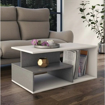 Coffee Table - MDF - Multi Color - 100x50x44 - Cataloug