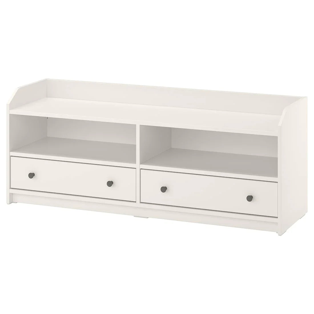 TV Unit - MDF Wood - White - 138x134x54 cm - Cataloug