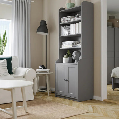 Storage Unit - MDF Wood - Grey - 70x66x199 cm - Cataloug