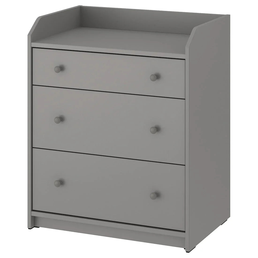 Drawer Unit - MDF Wood - Grey - 70x46x84 cm - Cataloug