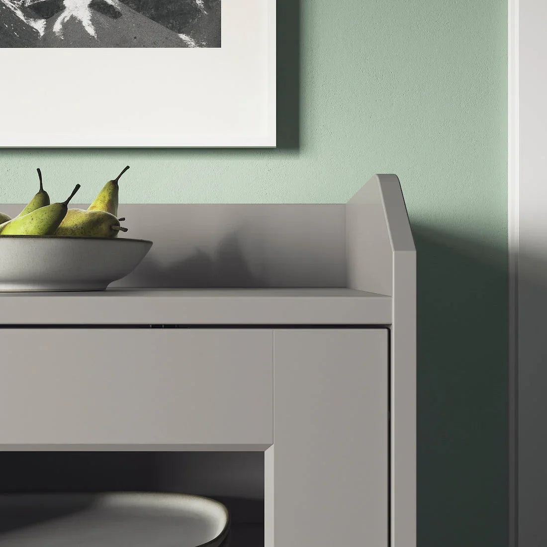 Storage Unit - MDF Wood - Grey - 105x101x116 cm - Cataloug