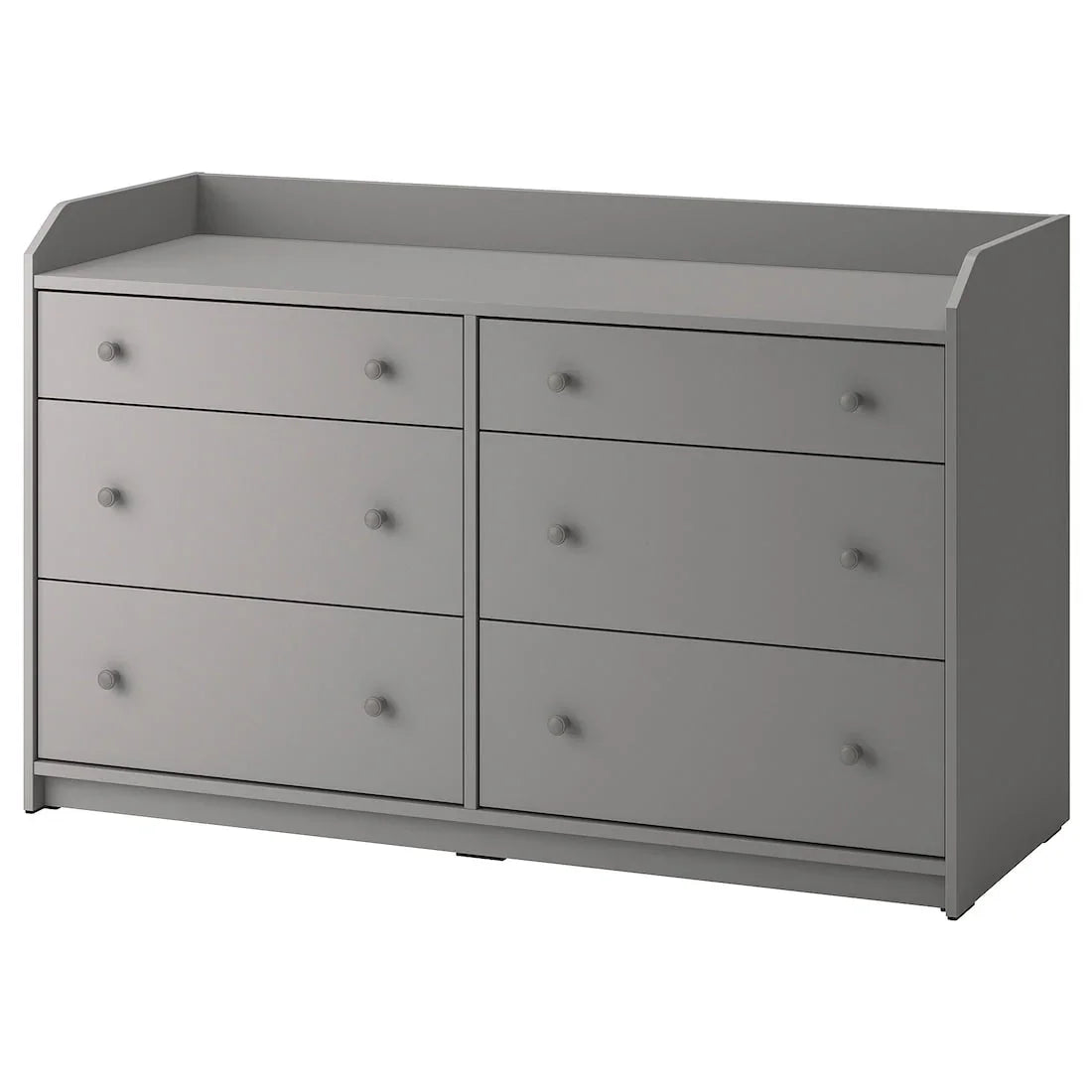 Drawer Unit - MDF Wood - Grey - 138x46x84 cm - Cataloug