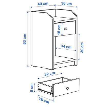 Nightstand 40x36