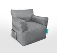 Royal Bean bag Chair - Grey- WPV.BB.300.0038