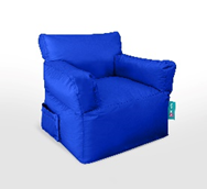Royal Bean bag Chair - Blue- WPV.BB.300.0036