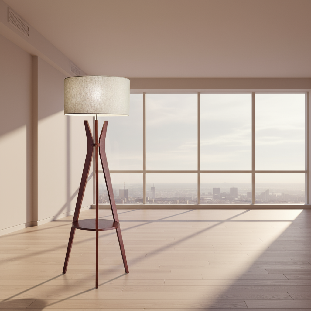 اباجوره - خشب زان- ؤف وايت و بني - 165 × 40 سم