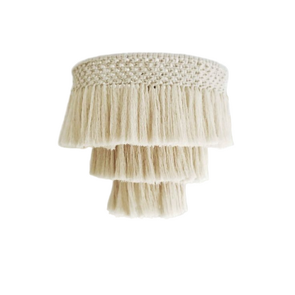 مصباح سقف - ستيل وقطن - ؤف وايت - 70×60