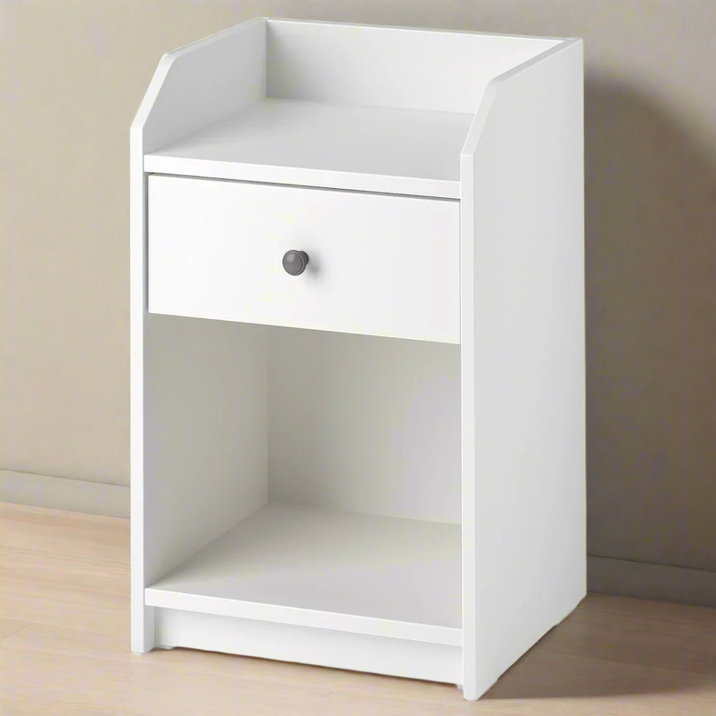 Commode - MDF Wood - White - 40x36x63 cm - Cataloug