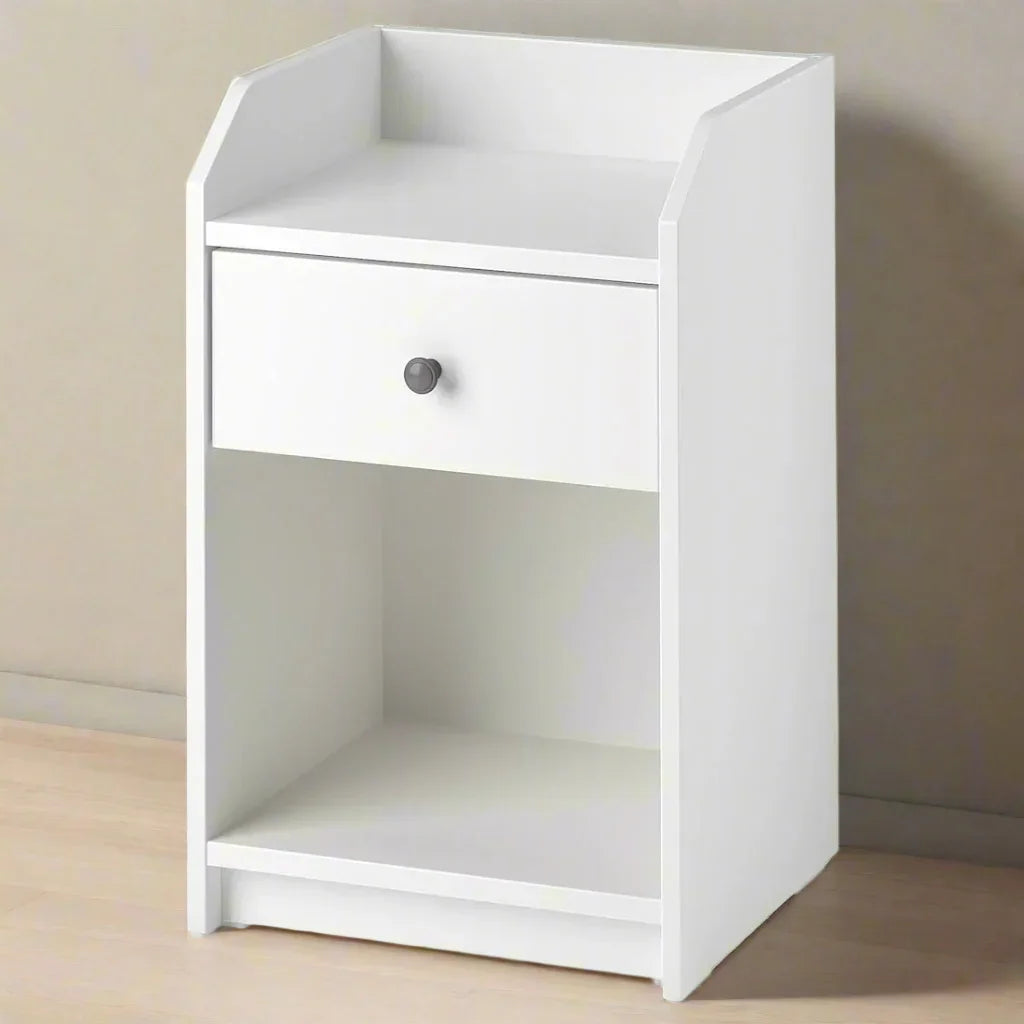 Commode - MDF Wood - White - 40x36x63 cm - Cataloug