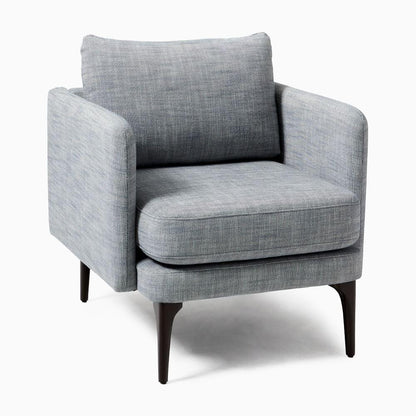 Armchair - Beech Wood - Linen- Multi color - 80x75x90 cm - Cataloug