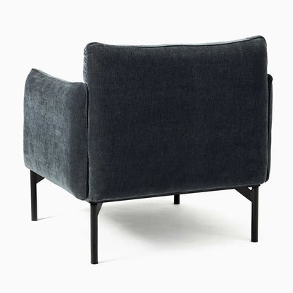 Armchair - Oak Wood - Velvet- Multi color - 85x85x75 cm - Cataloug