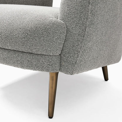Armchair - Beech Wood - Linen- Multi color - 85x75x85 cm - Cataloug