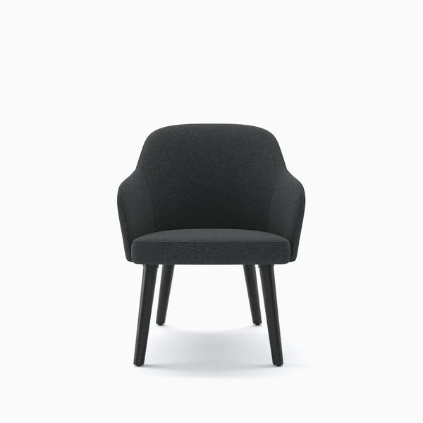 Armchair - Oak Wood - Beech Wood - Linen- Multi color - 55x50x90 cm - Cataloug