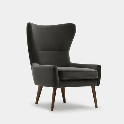 Chair -Oak Wood - Beech Wood - Velvet- Multi color - 75x70x110 cm - Cataloug