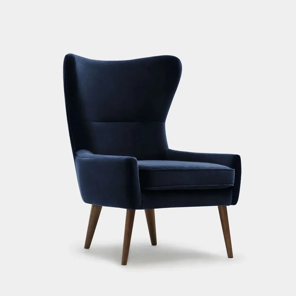 Chair -Oak Wood - Beech Wood - Velvet- Multi color - 75x70x110 cm - Cataloug