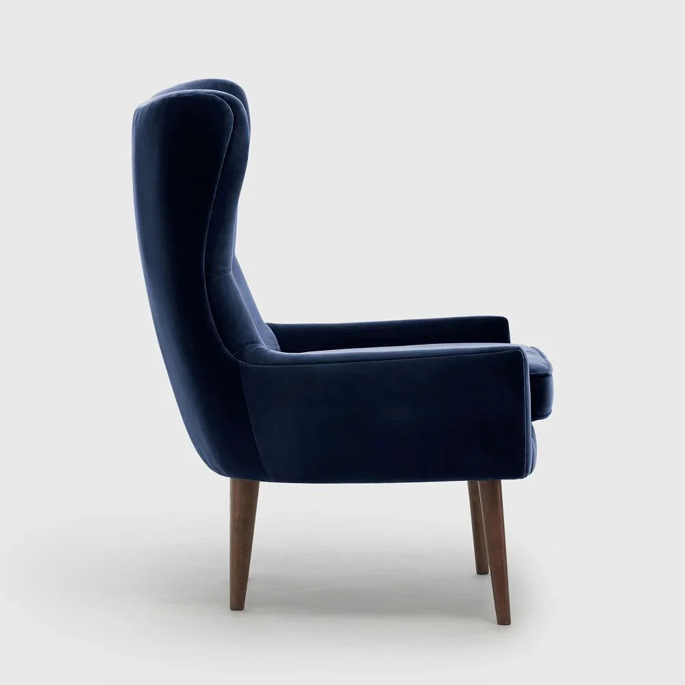 Chair -Oak Wood - Beech Wood - Velvet- Multi color - 75x70x110 cm - Cataloug
