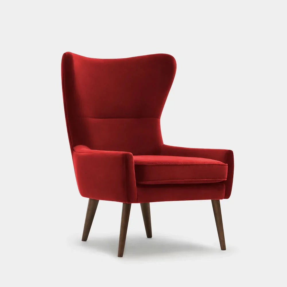 Chair -Oak Wood - Beech Wood - Velvet- Multi color - 75x70x110 cm - Cataloug