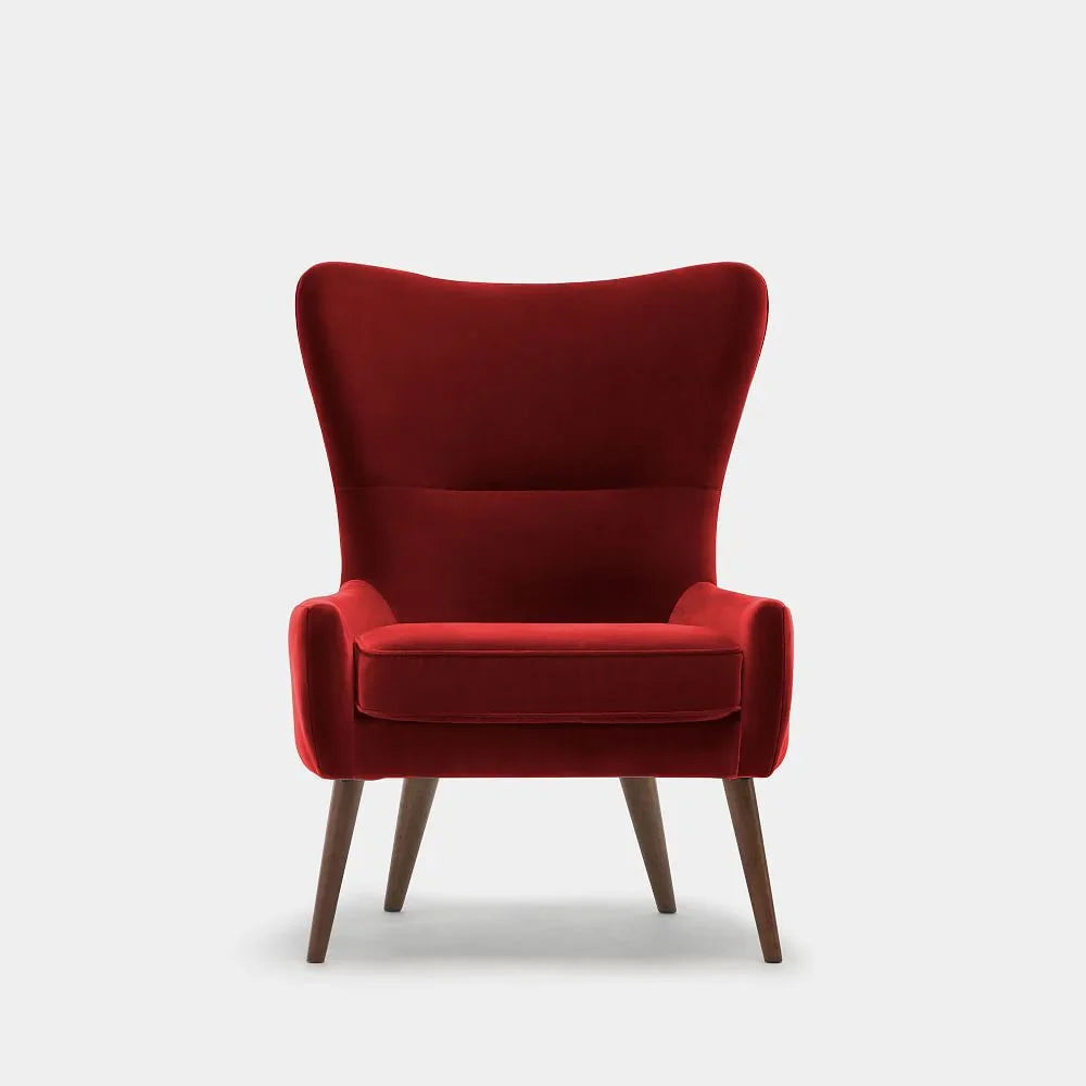 Chair -Oak Wood - Beech Wood - Velvet- Multi color - 75x70x110 cm - Cataloug