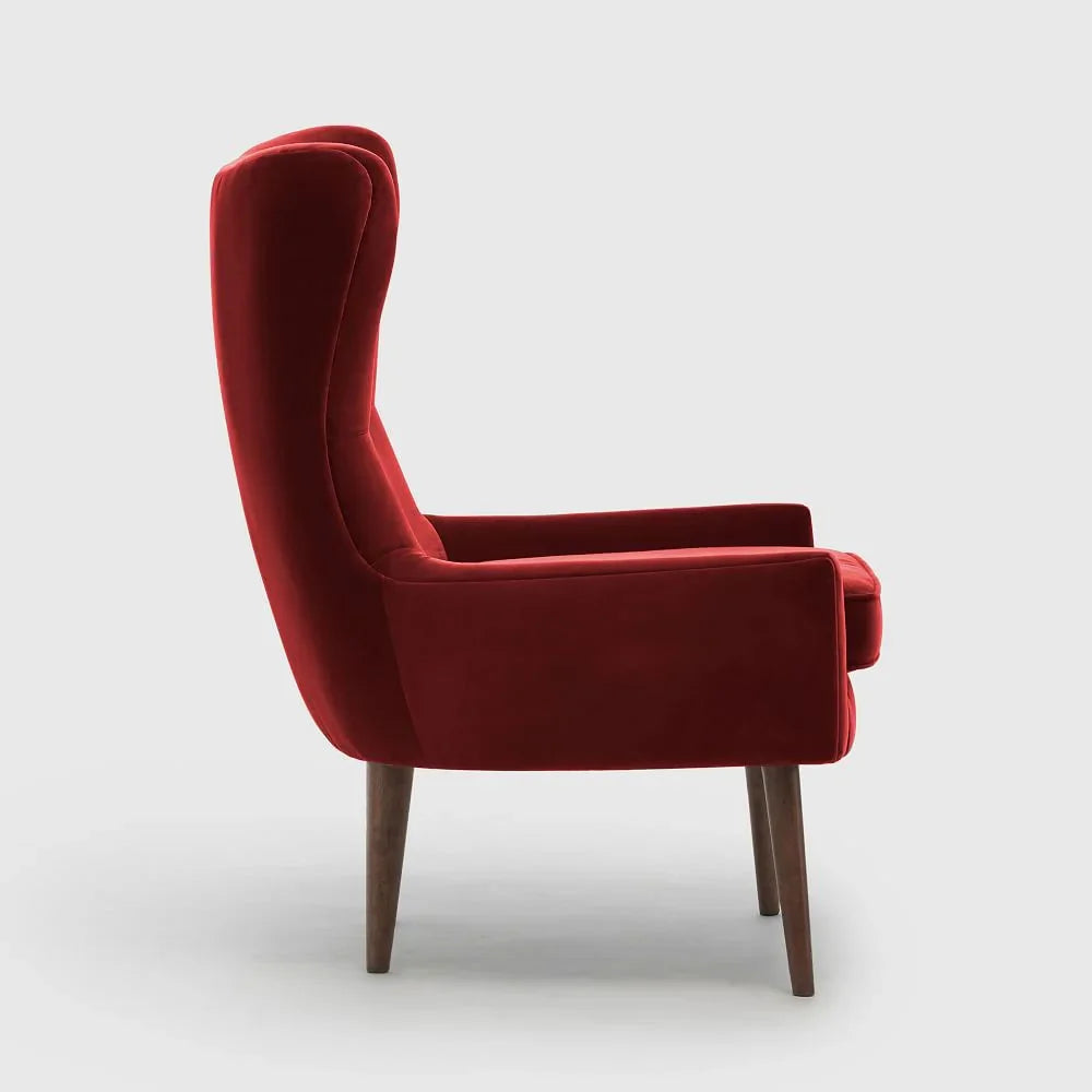 Chair -Oak Wood - Beech Wood - Velvet- Multi color - 75x70x110 cm - Cataloug