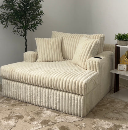 Oversize Chair - Beech Wood -Multi Fabrics - Multi color - 120x120x70 cm