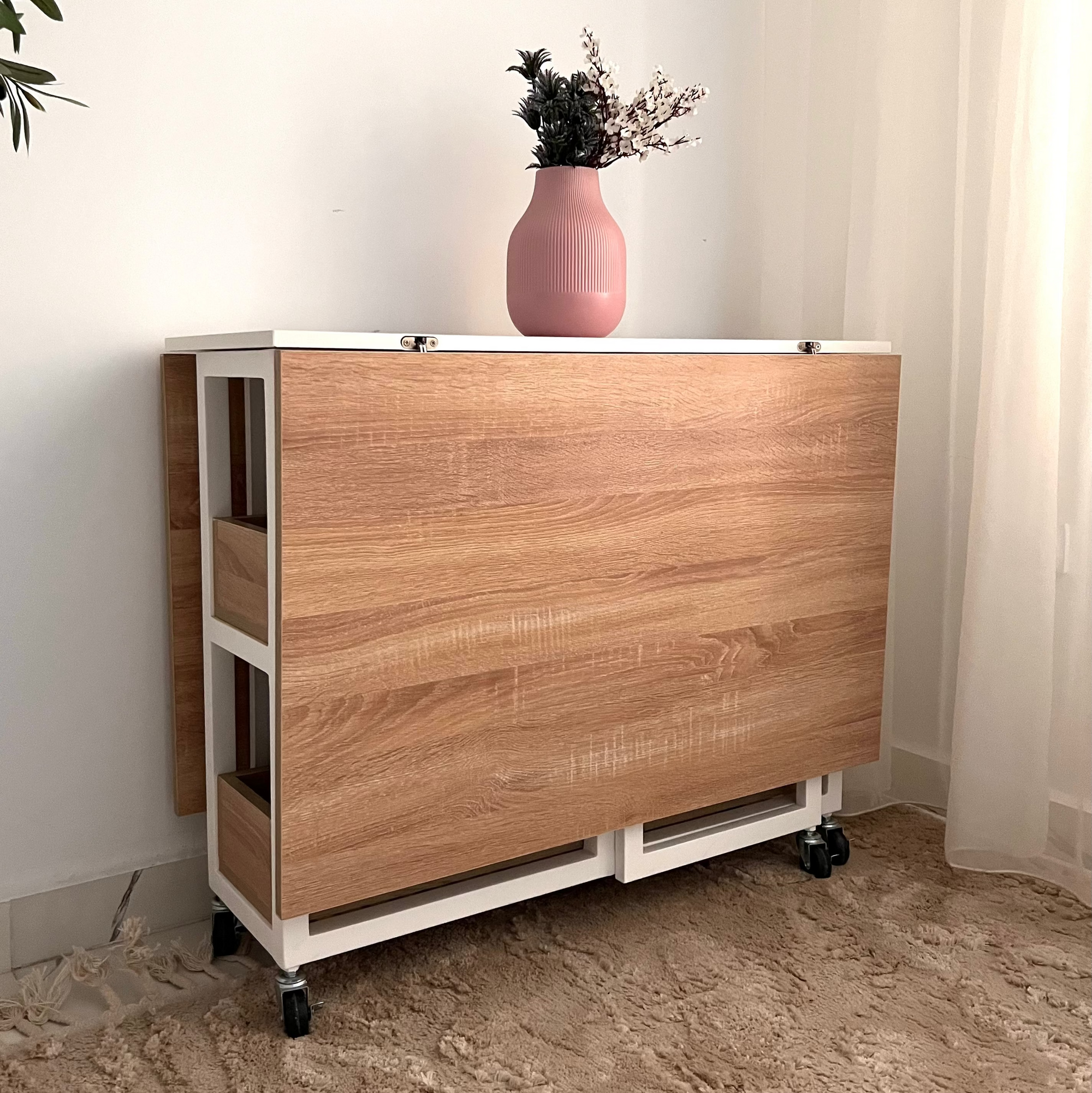 Dinning Table - Multi colors - Steel - MDF