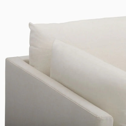 Sofa - Oak Wood - Beech Wood - Linen Fabric - 230x85 cm - Cataloug