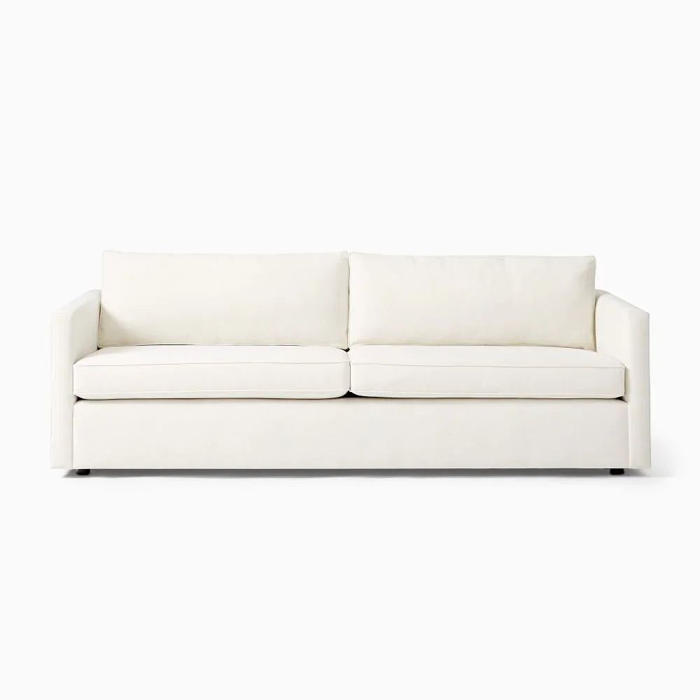 Sofa - Beech Wood - Linen Fabric - 200X85 cm - Cataloug