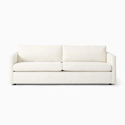 Sofa - Beech Wood - Linen Fabric - 200X85 cm - Cataloug