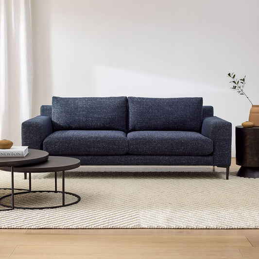 Sofa - Beech Wood - Linen Fabric - 230x90 cm - Cataloug