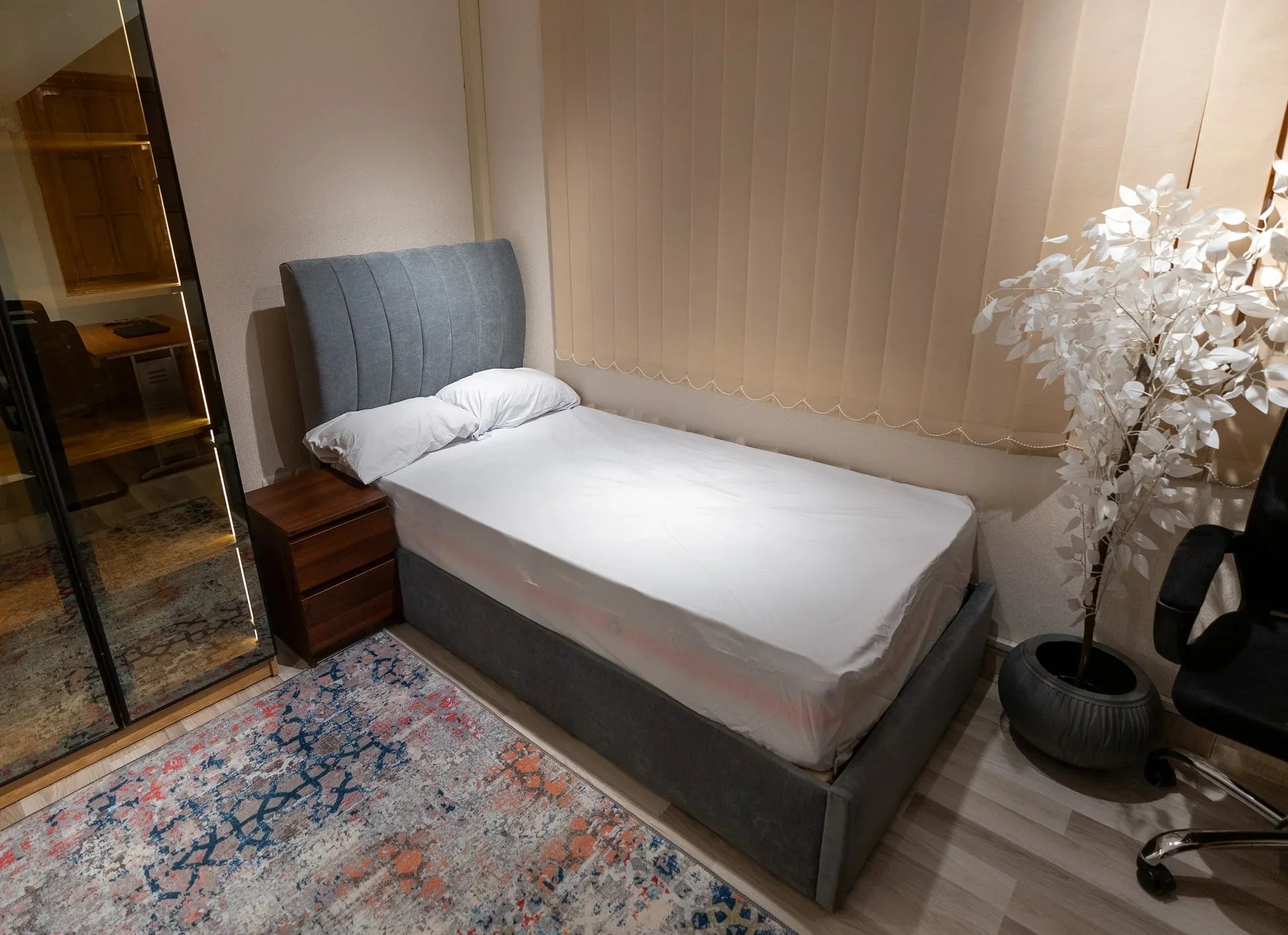 Commode - MDF Wood - Brown - 35x40x49 cm - Cataloug