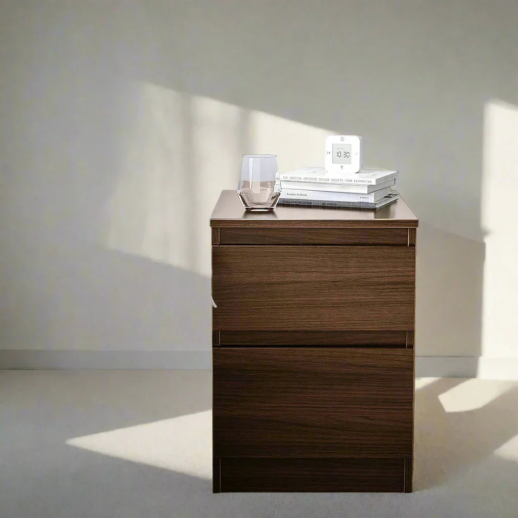 Commode - MDF Wood - Brown - 35x40x49 cm - Cataloug