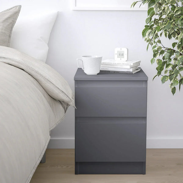 Commode - MDF Wood - Grey - 40x35x49 cm - Cataloug