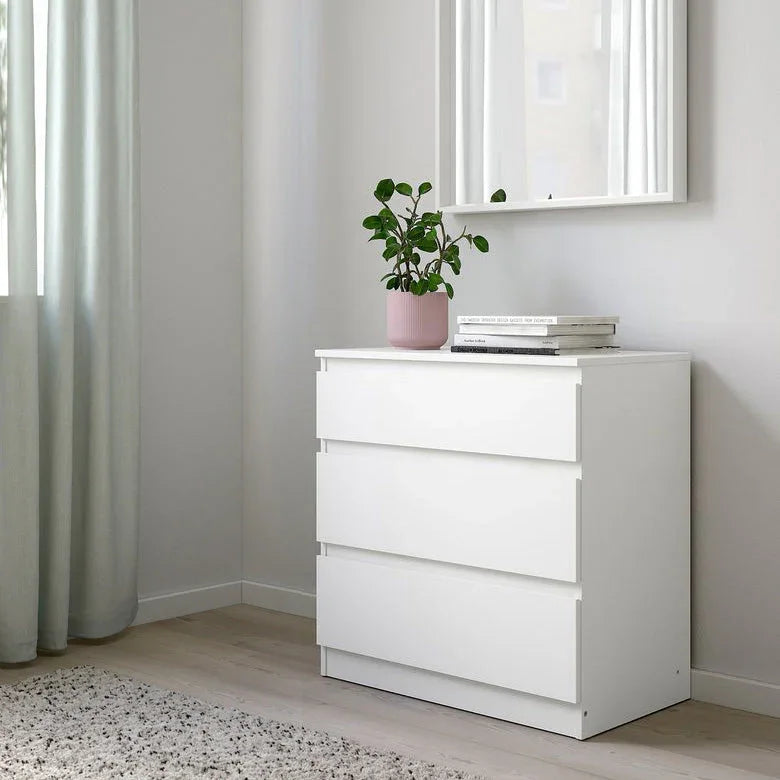 Drawer Unit - MDF Wood - White - 70x40x72 cm - Cataloug