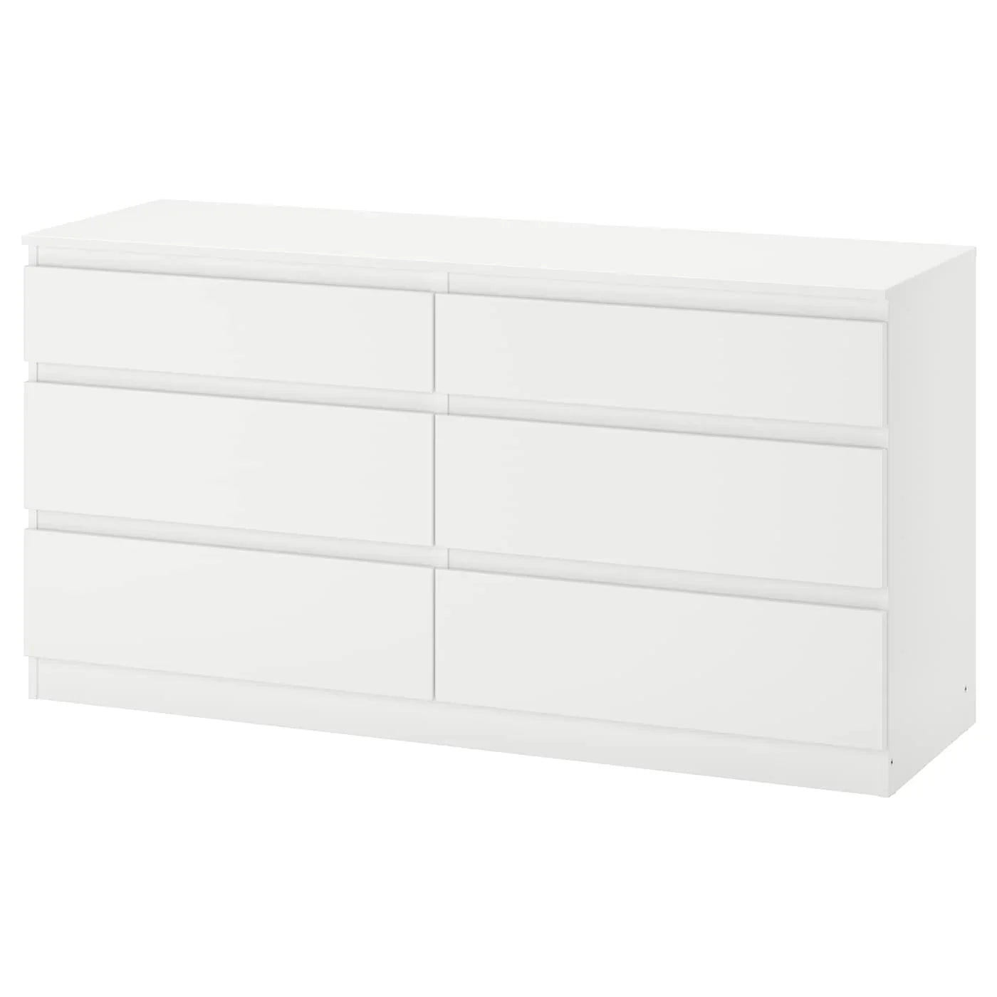 Drawer Unit - MDF Wood - White - 140x40x72 cm - Cataloug