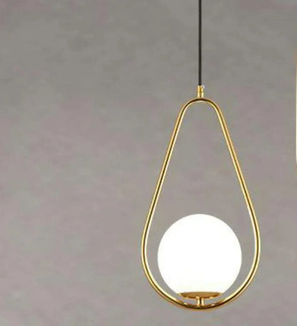 دلاية - معدن - زجاج - دهبي - 50×25×50 سم