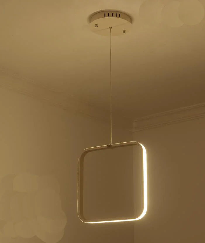 Ceiling Lamp - Metal & Acrylic - Gold - 50×40×50 cm