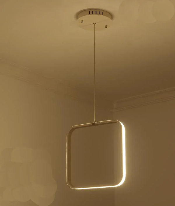 Ceiling Lamp - Metal & Acrylic - Gold - 50×40×50 cm