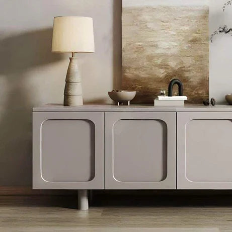 Buffet - MDF Wood - Grey - 160x30x50 cm - Cataloug