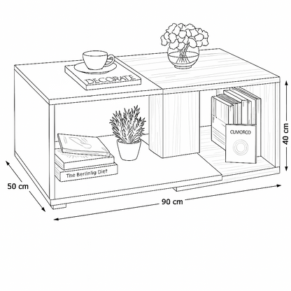 Coffee Table 90x50x40